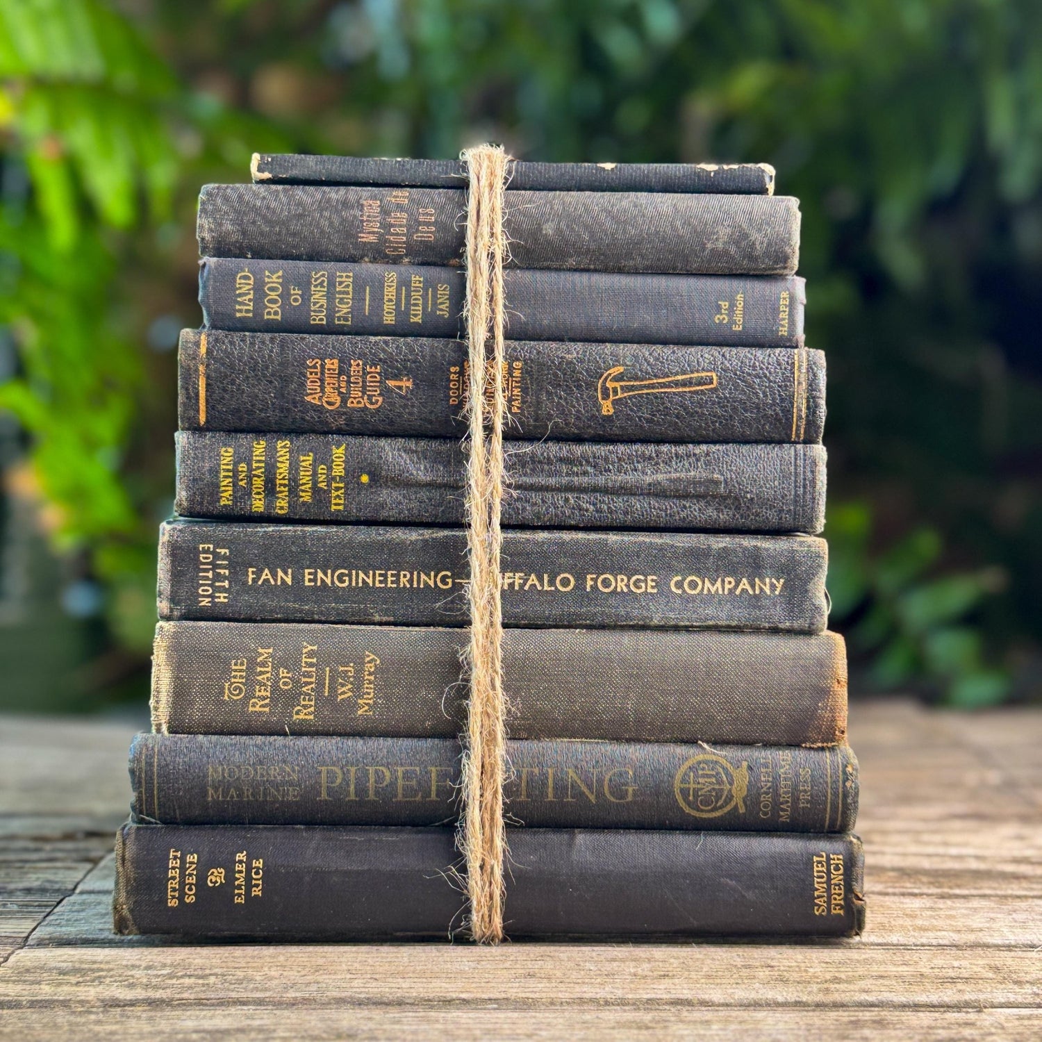 Black Vintage Book Bundles
