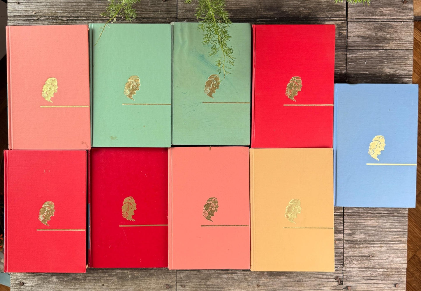 Vintage Children's Classics Book Set in 9 Volumes, 1961, J.G. Ferguson - Pretty Old Books