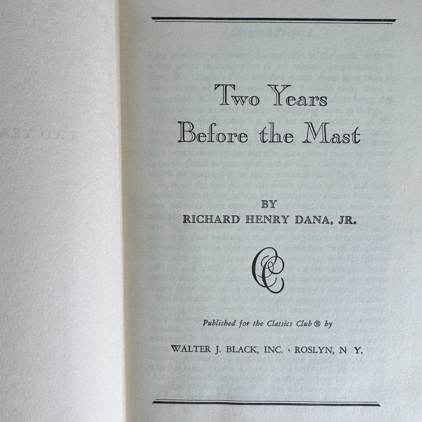 Vintage Classics Club Books, Montaigne, Robert Browning, Dana - Pretty Old Books