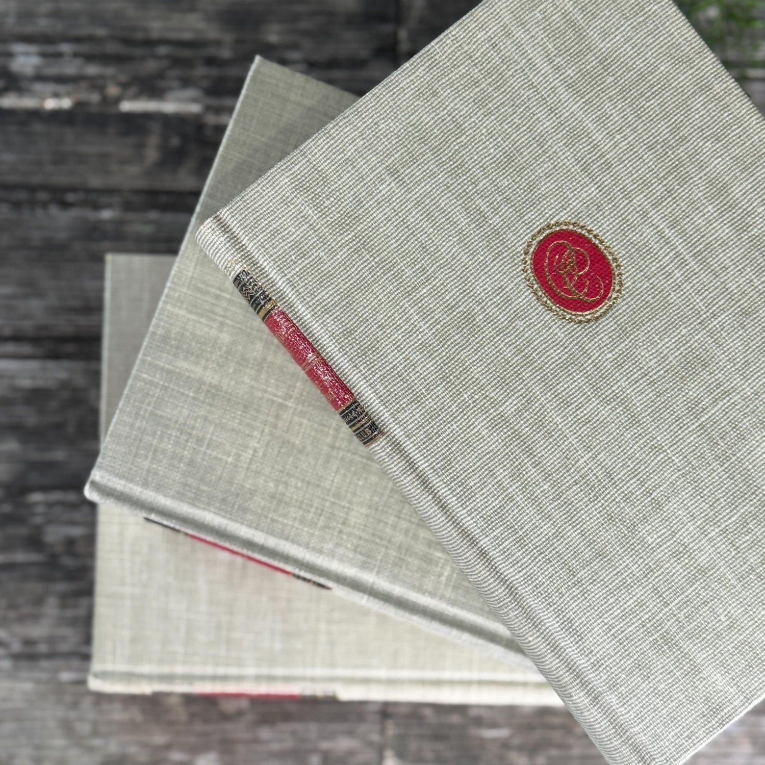 Vintage Classics Club Books, Montaigne, Robert Browning, Dana - Pretty Old Books