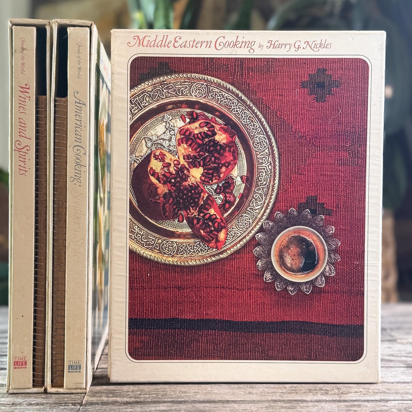 Vintage Foods of the World Cookbook Set, 7 Volumes - Pretty Old Books