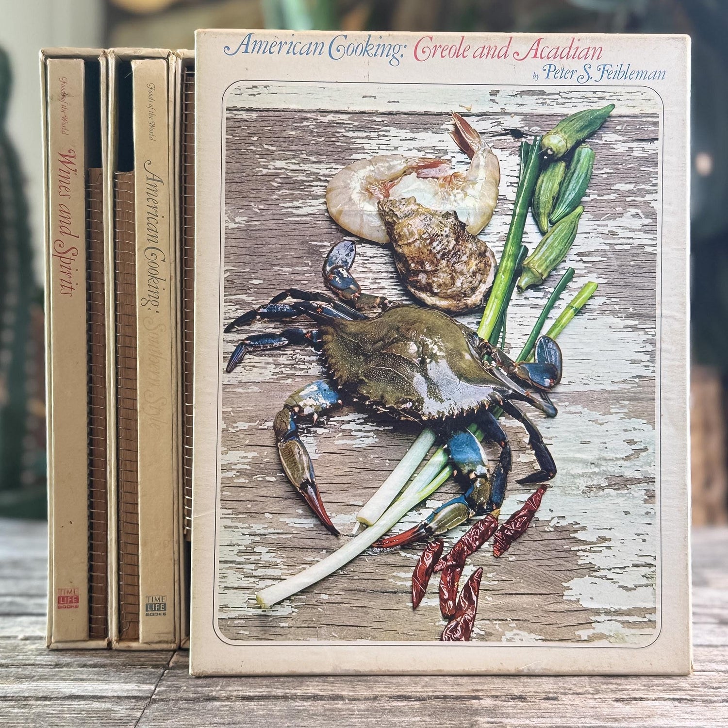 Vintage Foods of the World Cookbook Set, 7 Volumes - Pretty Old Books