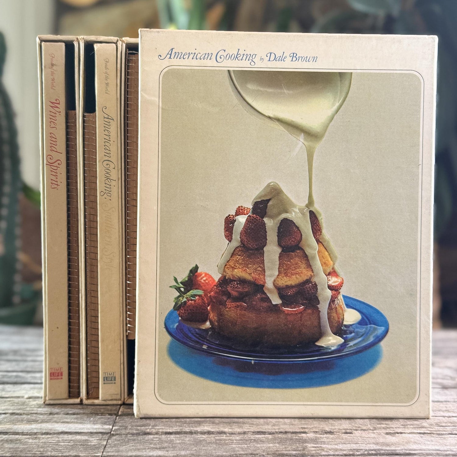 Vintage Foods of the World Cookbook Set, 7 Volumes - Pretty Old Books