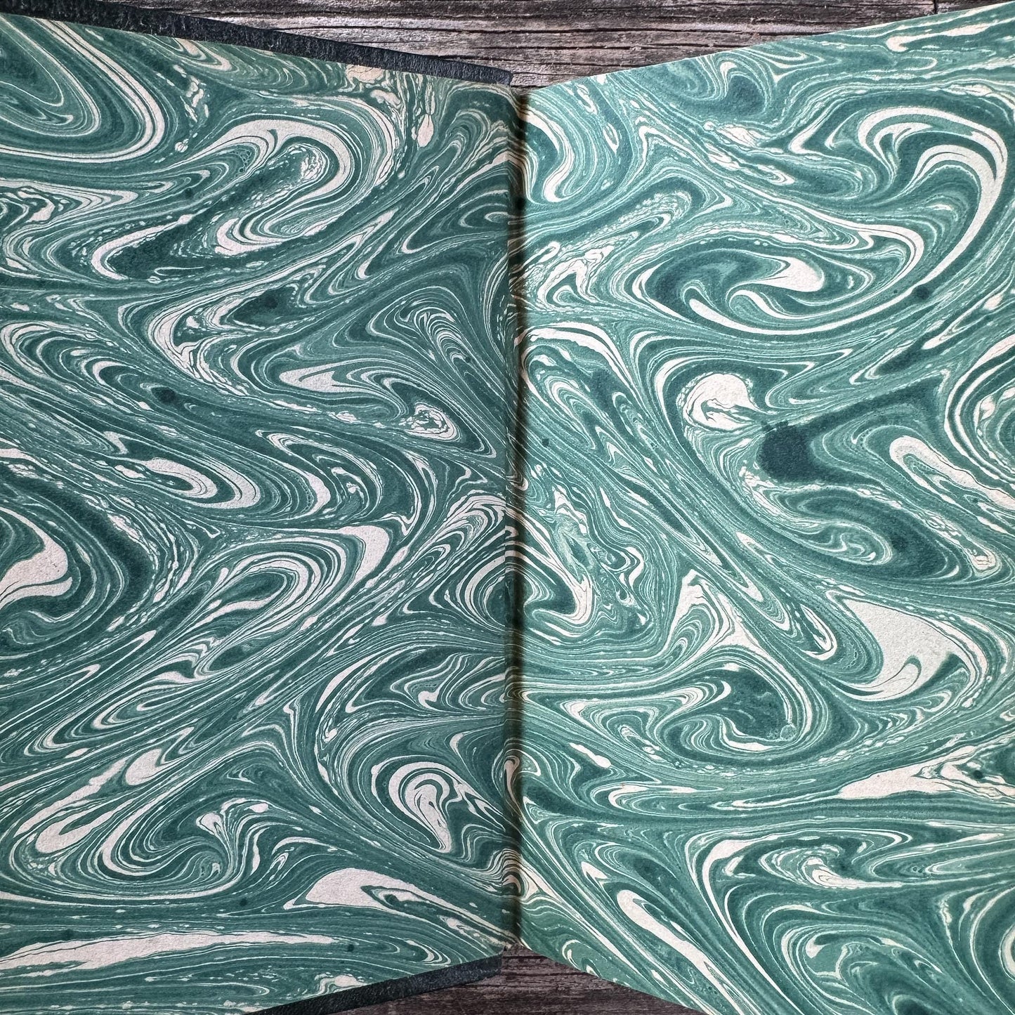 Vintage Green Leather Book Bundle, The American Reader, Paul M. Angle - Pretty Old Books