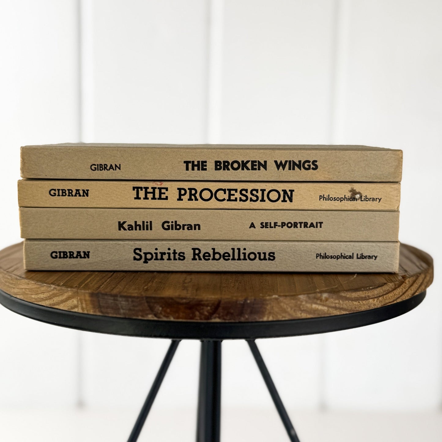 Vintage Kahlil Gibran Mid Century Book Set - Pretty Old Books