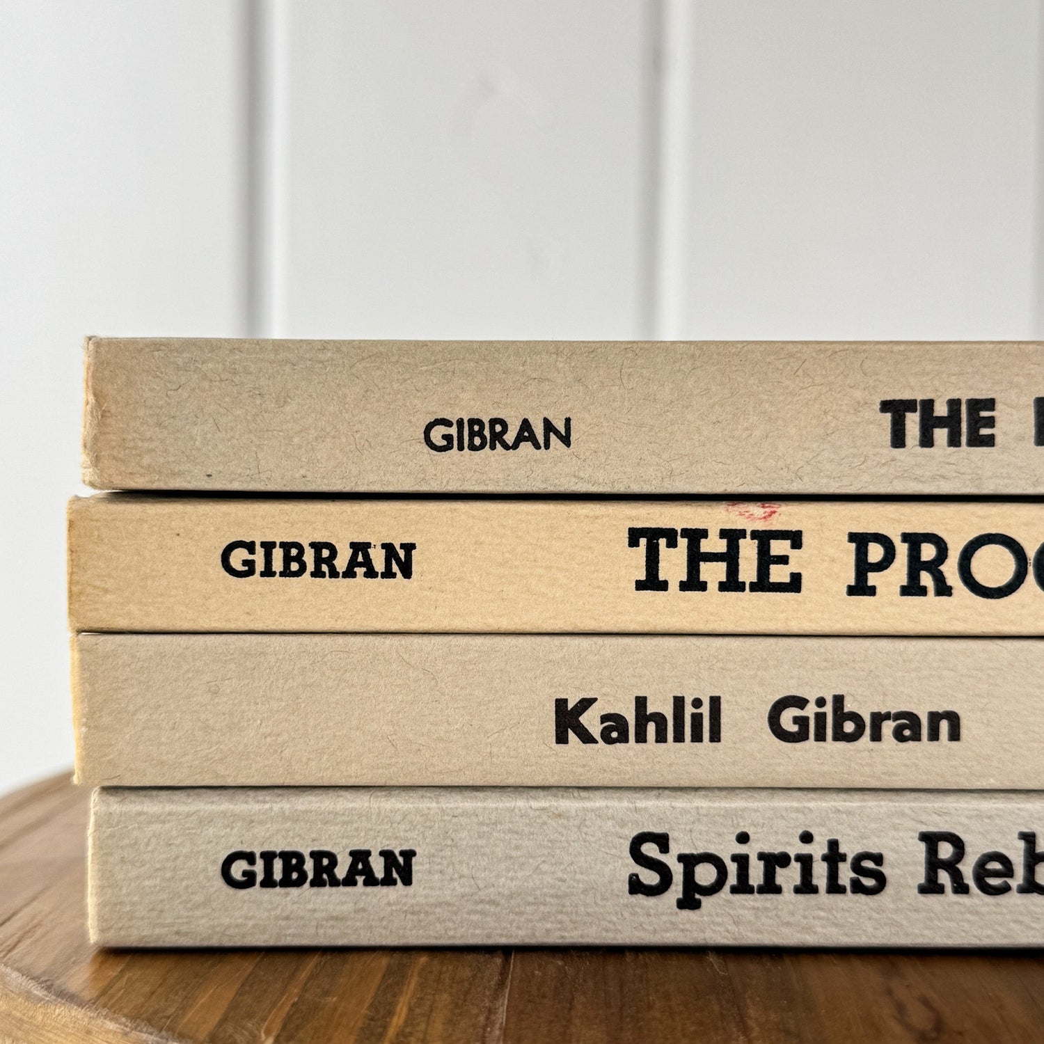 Vintage Kahlil Gibran Mid Century Book Set - Pretty Old Books
