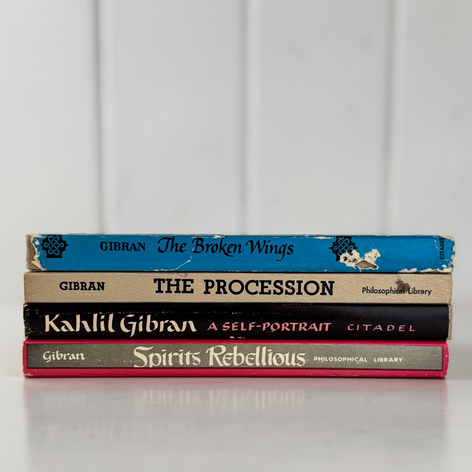 Vintage Kahlil Gibran Mid Century Book Set - Pretty Old Books