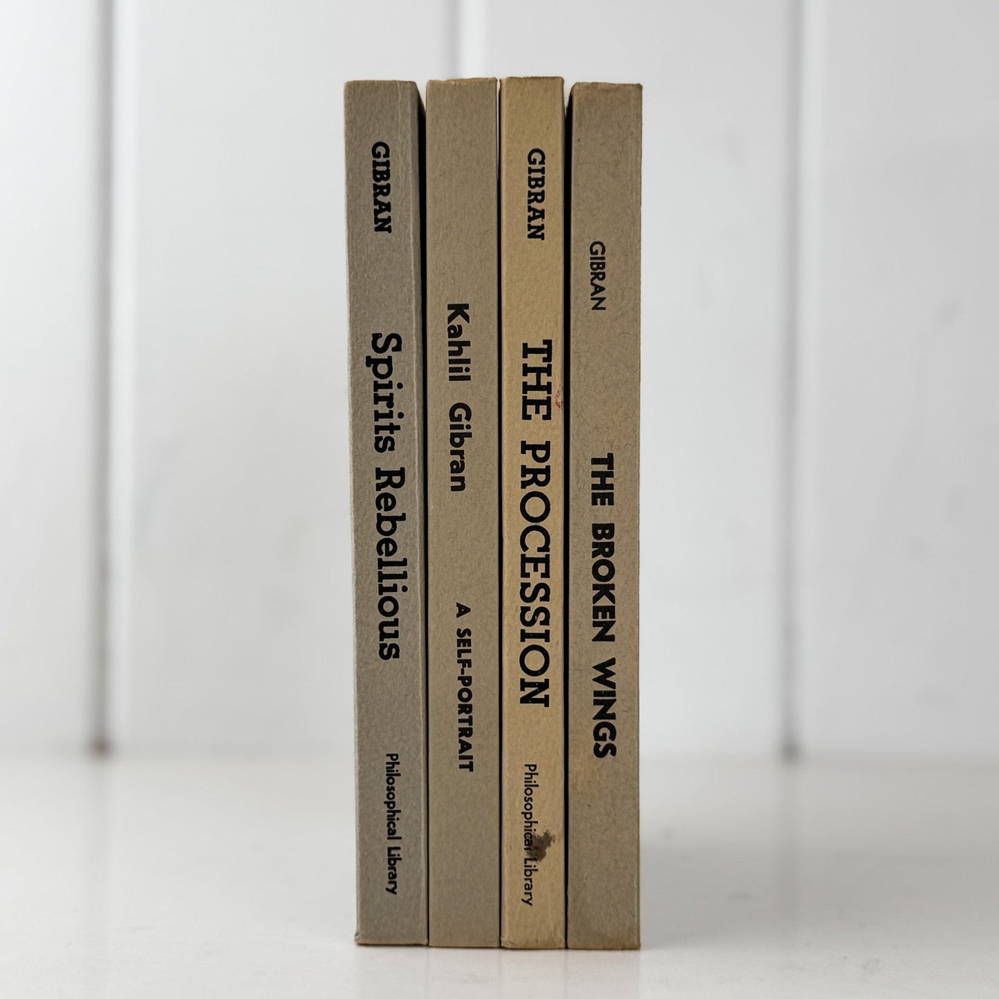 Vintage Kahlil Gibran Mid Century Book Set - Pretty Old Books