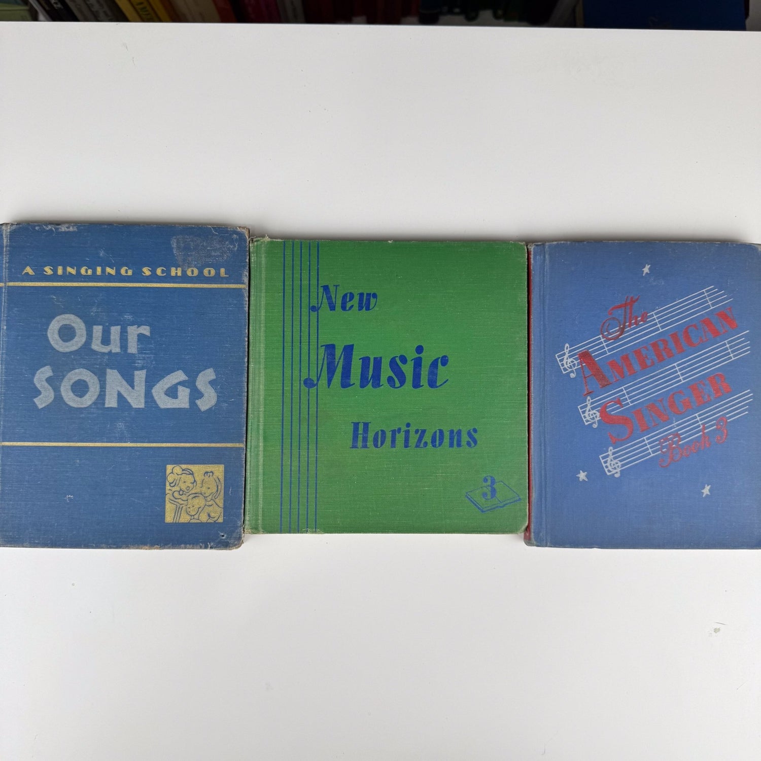 Vintage Music School Book Bundle - Pretty Old Books