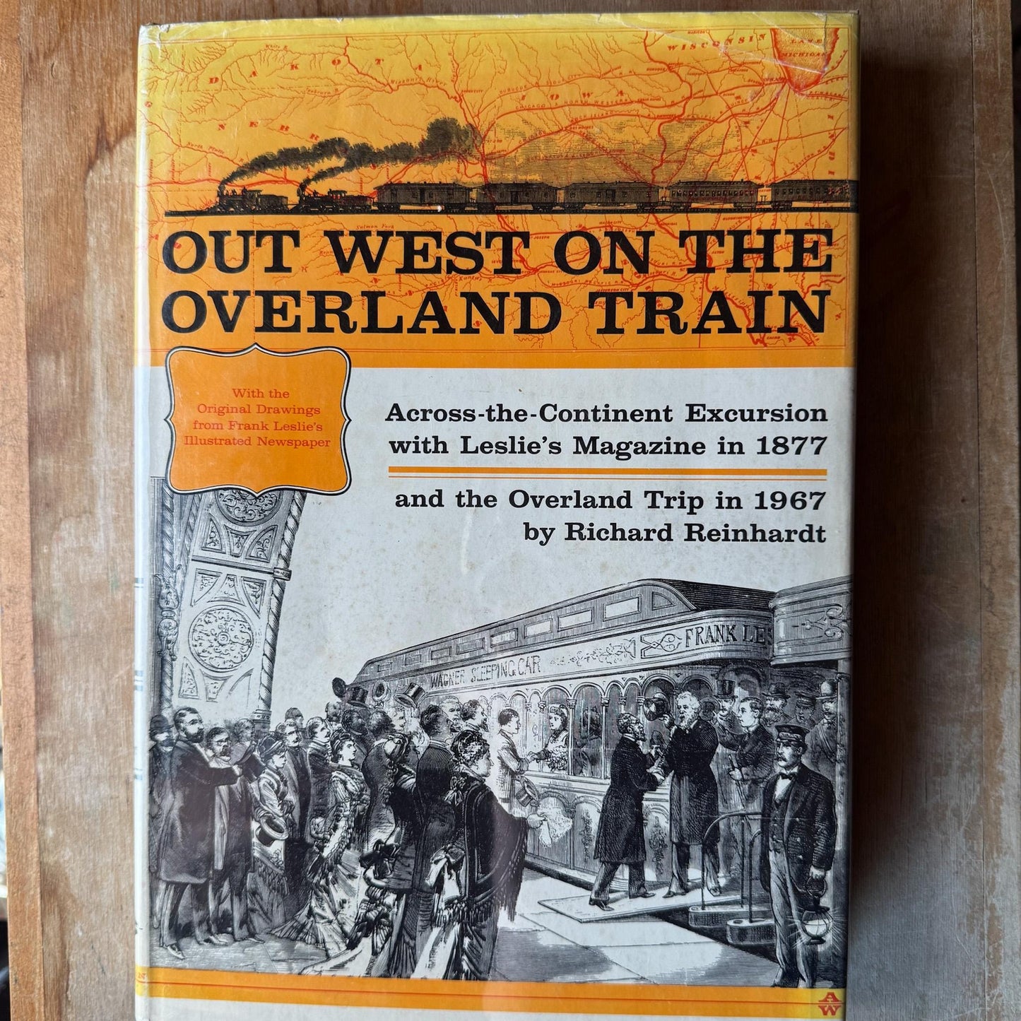 Vintage Western - Themed Oversized Illustrated Book Stack - Pretty Old Books