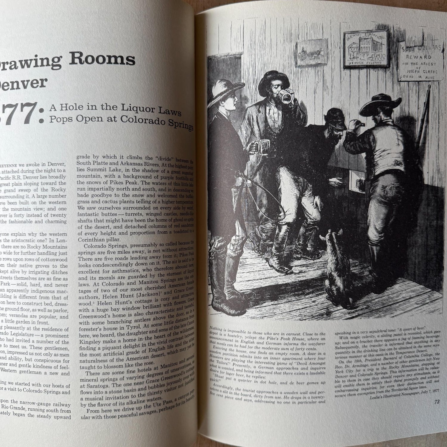 Vintage Western - Themed Oversized Illustrated Book Stack - Pretty Old Books