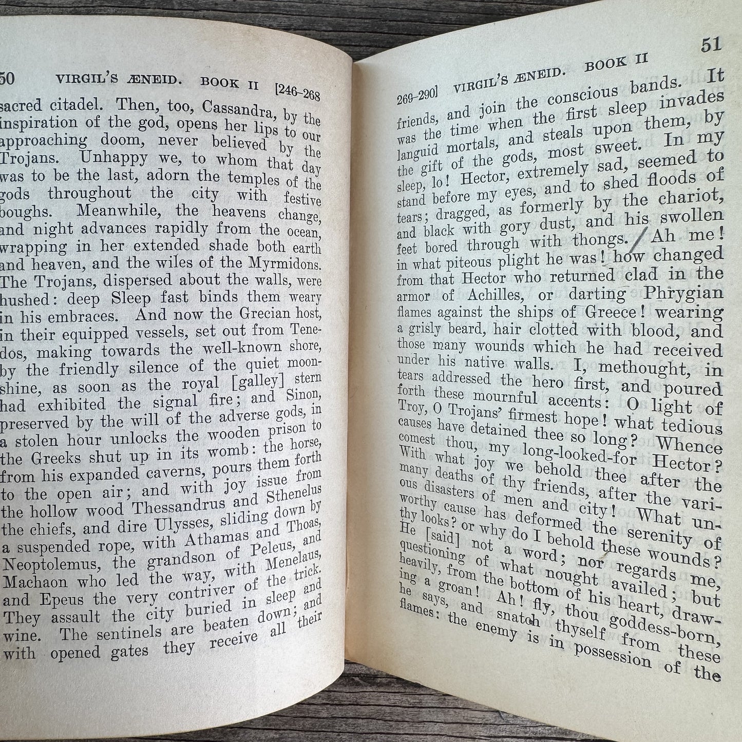 Virgil's Aeneid, Books 1-6, T.A. Buckley (trans.), 1915 - Pretty Old Books