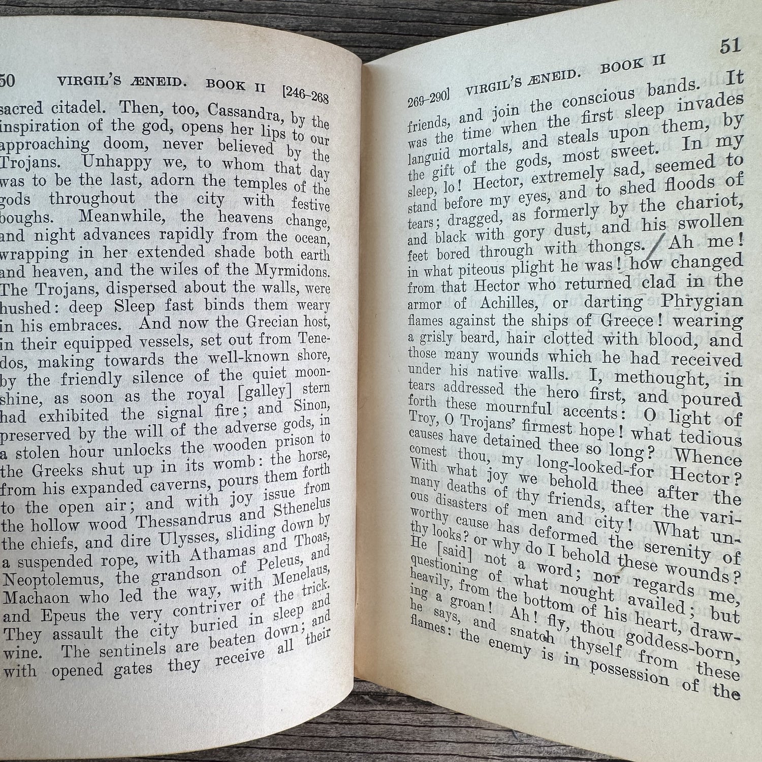 Virgil's Aeneid, Books 1-6, T.A. Buckley (trans.), 1915 - Pretty Old Books