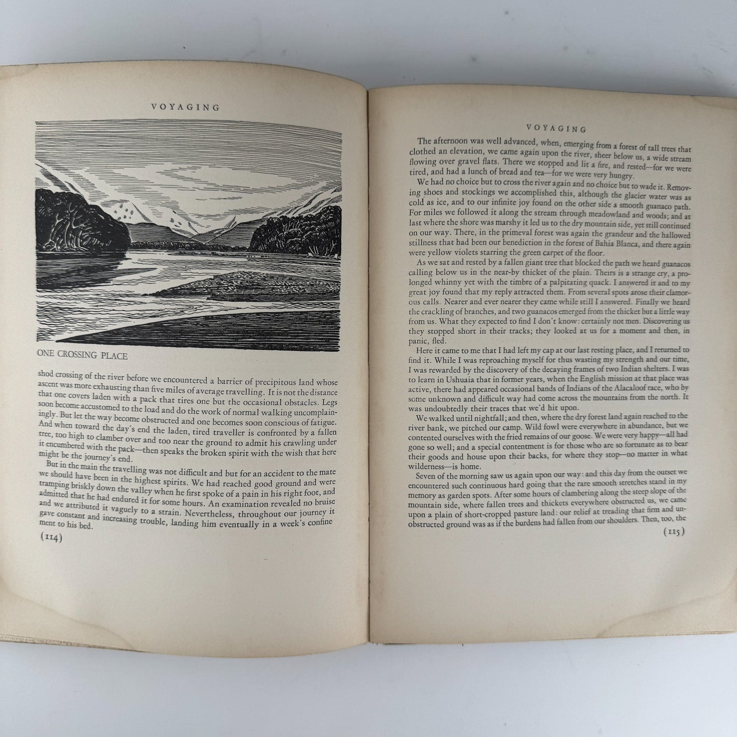 Voyaging Southward From The Strait of Magellan, Rockwell Kent, 1924, 4th Printing - Pretty Old Books