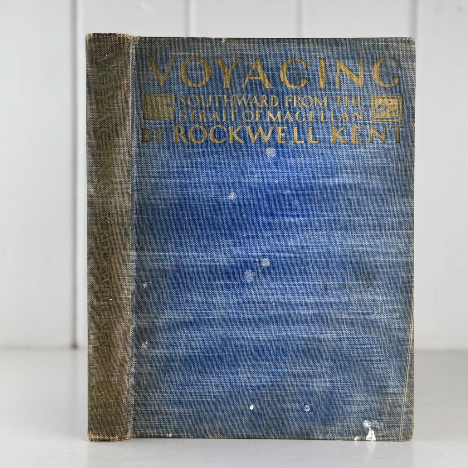 Voyaging Southward From The Strait of Magellan, Rockwell Kent, 1924, 4th Printing - Pretty Old Books