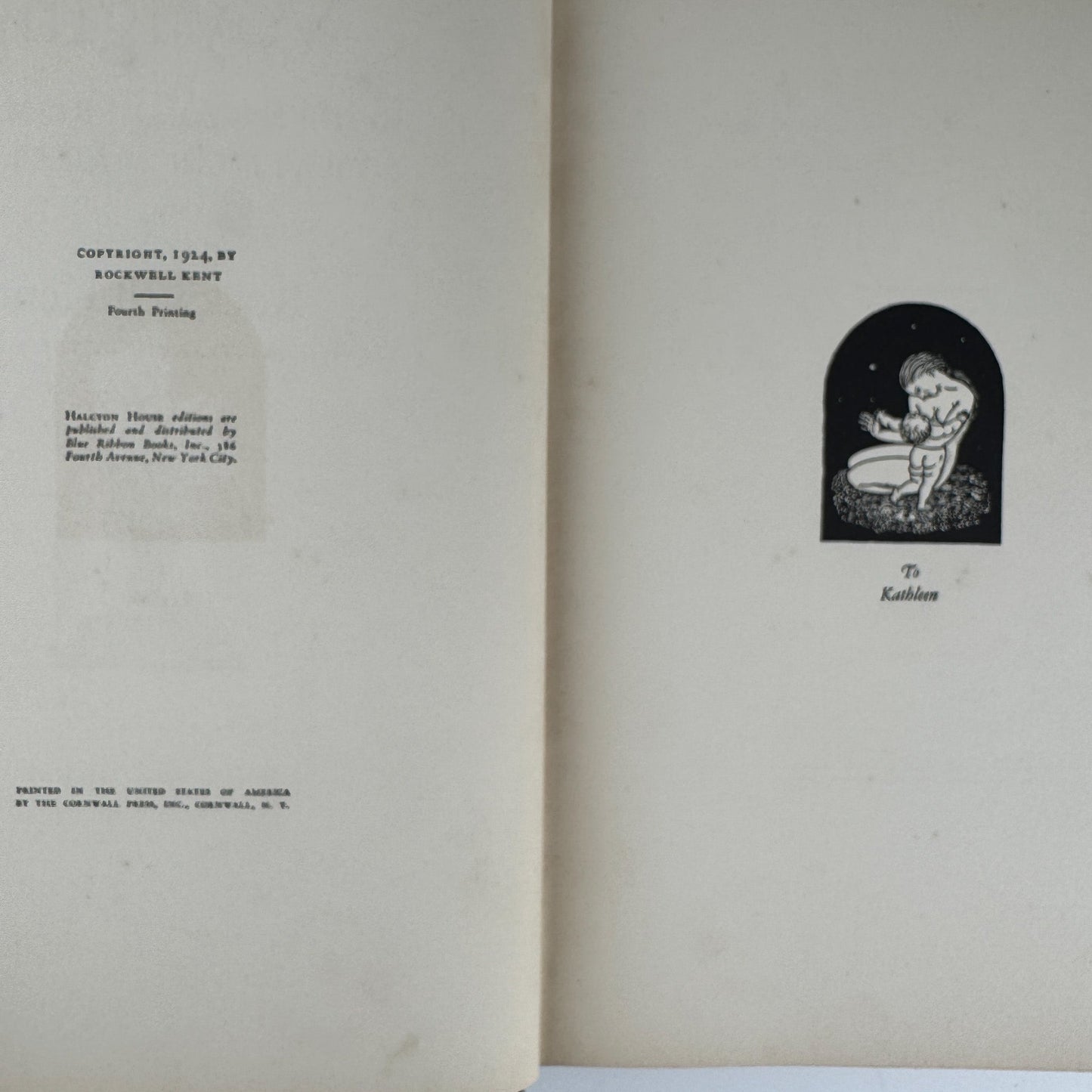 Voyaging Southward From The Strait of Magellan, Rockwell Kent, 1924, 4th Printing - Pretty Old Books