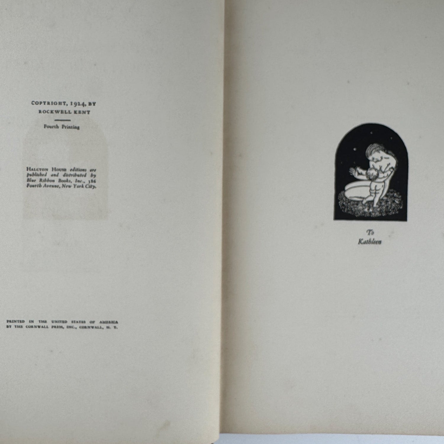 Voyaging Southward From The Strait of Magellan, Rockwell Kent, 1924, 4th Printing - Pretty Old Books