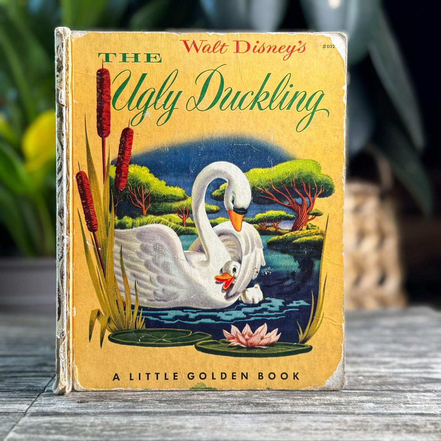 Walt Disney’s The Ugly Duckling , Little Golden Book, 1952, "A" - Pretty Old Books