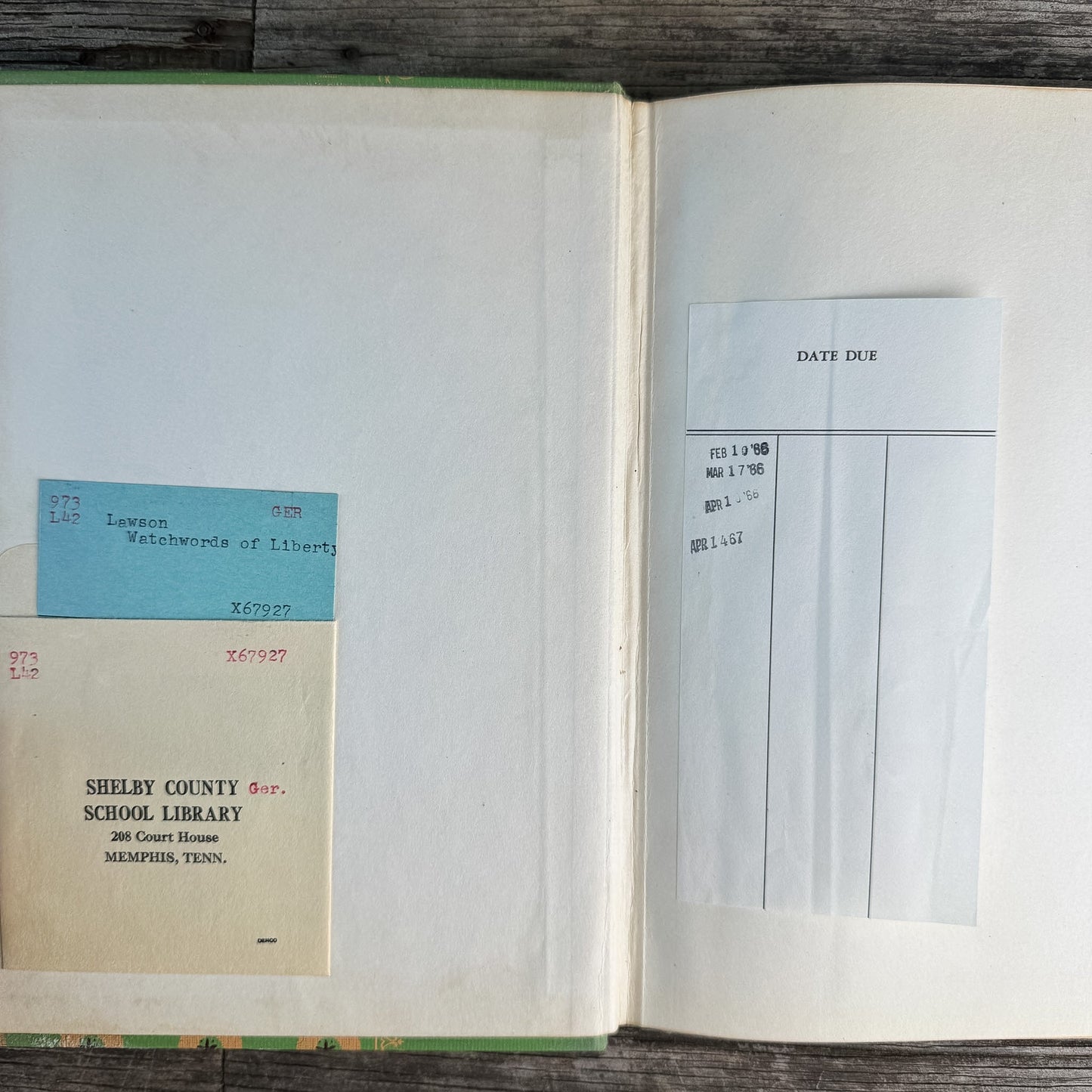 Watch-Words of Liberty, Robert Lawson, 1943 - Pretty Old Books
