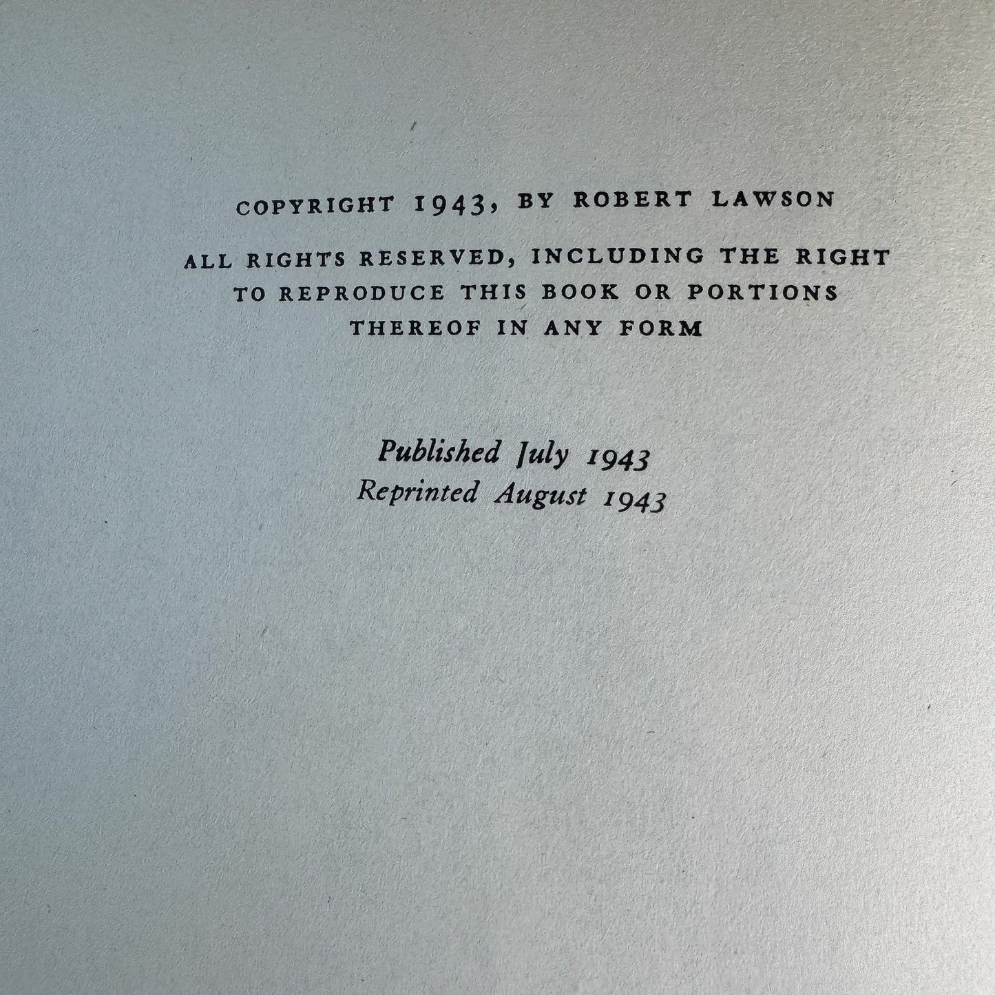 Watch-Words of Liberty, Robert Lawson, 1943 - Pretty Old Books