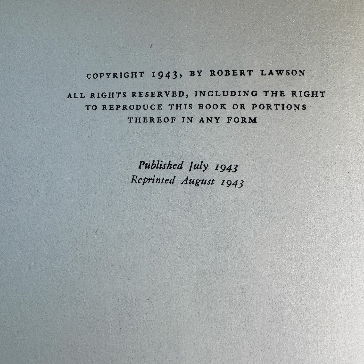 Watch-Words of Liberty, Robert Lawson, 1943 - Pretty Old Books