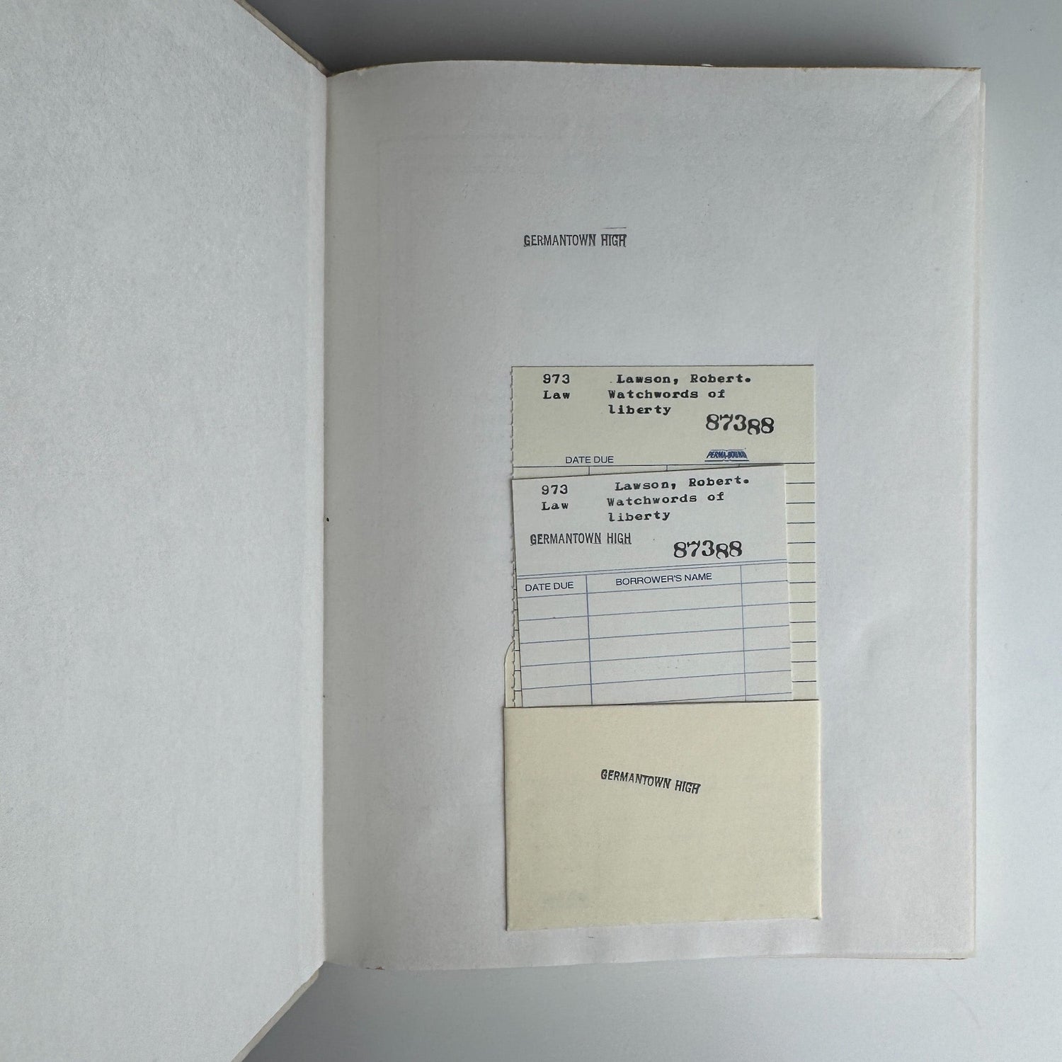 Watchwords of Liberty by Robert Lawson, 1986 - Pretty Old Books