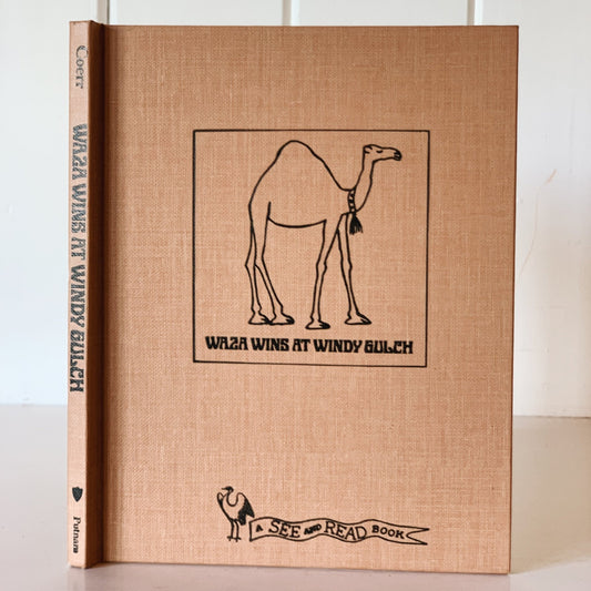 Waza Wins at Windy Gulch, Signed, 1977 Hardcover Dust Jacket - Pretty Old Books