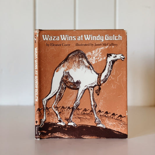 Waza Wins at Windy Gulch, Signed, 1977 Hardcover Dust Jacket - Pretty Old Books