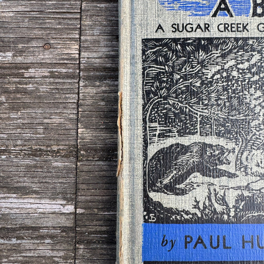 We Killed a Bear!: A Sugar Creek Gang Story by Paul Hutchens, 1944 - Pretty Old Books