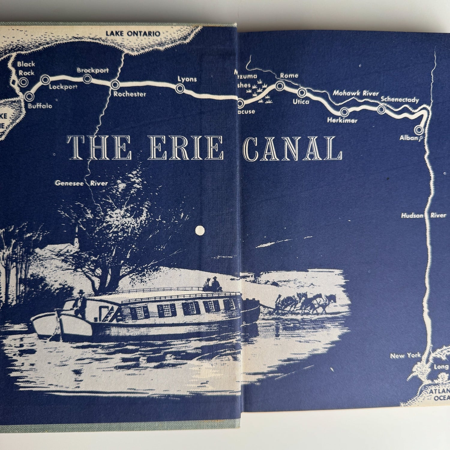 We Were There at the Opening of the Erie Canal by Enid Lamonte Meadowcroft (1958) - Pretty Old Books