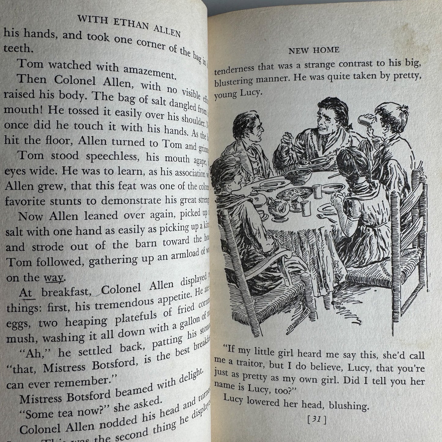 We Were There with Ethan Allen and the Green Mountain Boys by Robert N. Webb (1956) - Pretty Old Books