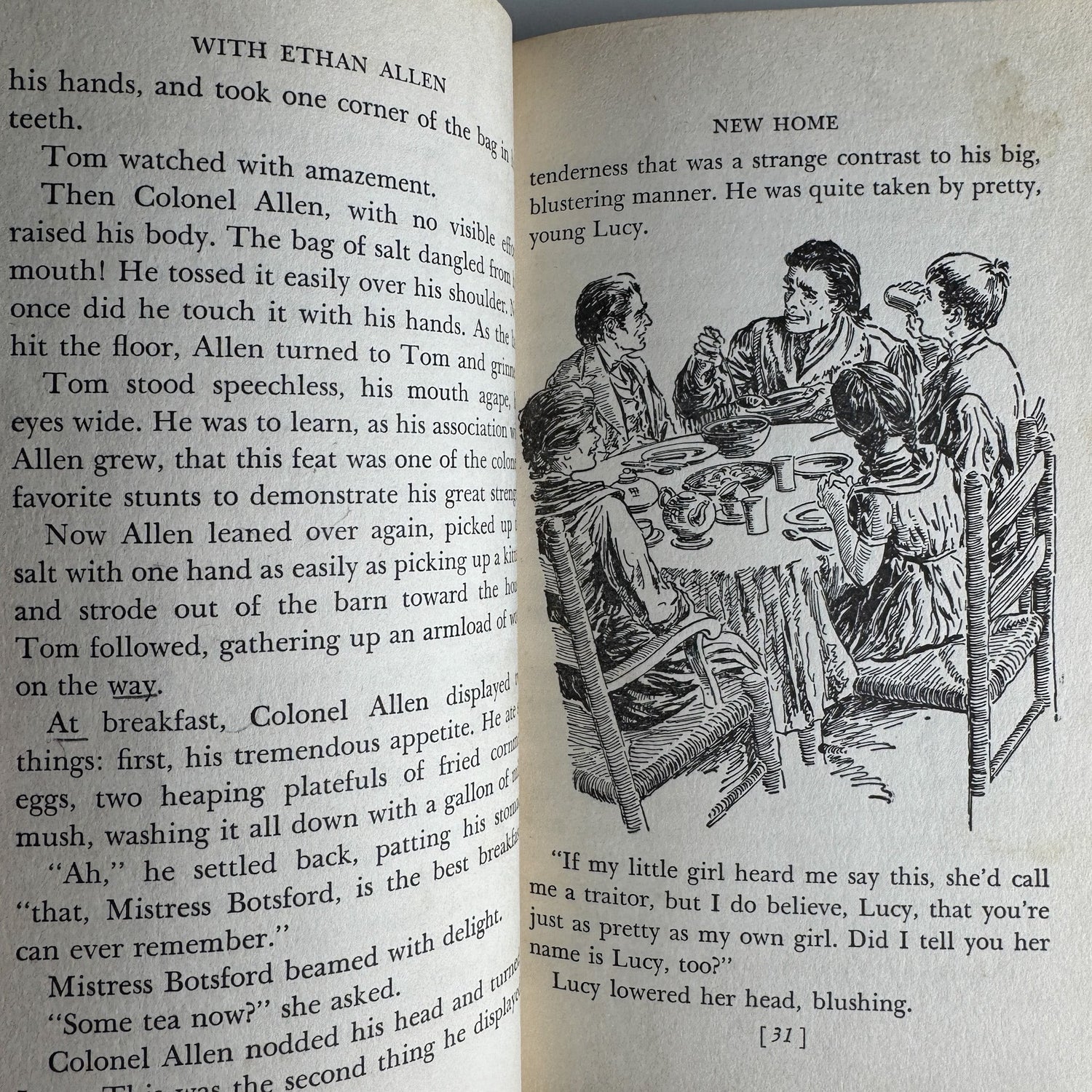 We Were There with Ethan Allen and the Green Mountain Boys by Robert N. Webb (1956) - Pretty Old Books