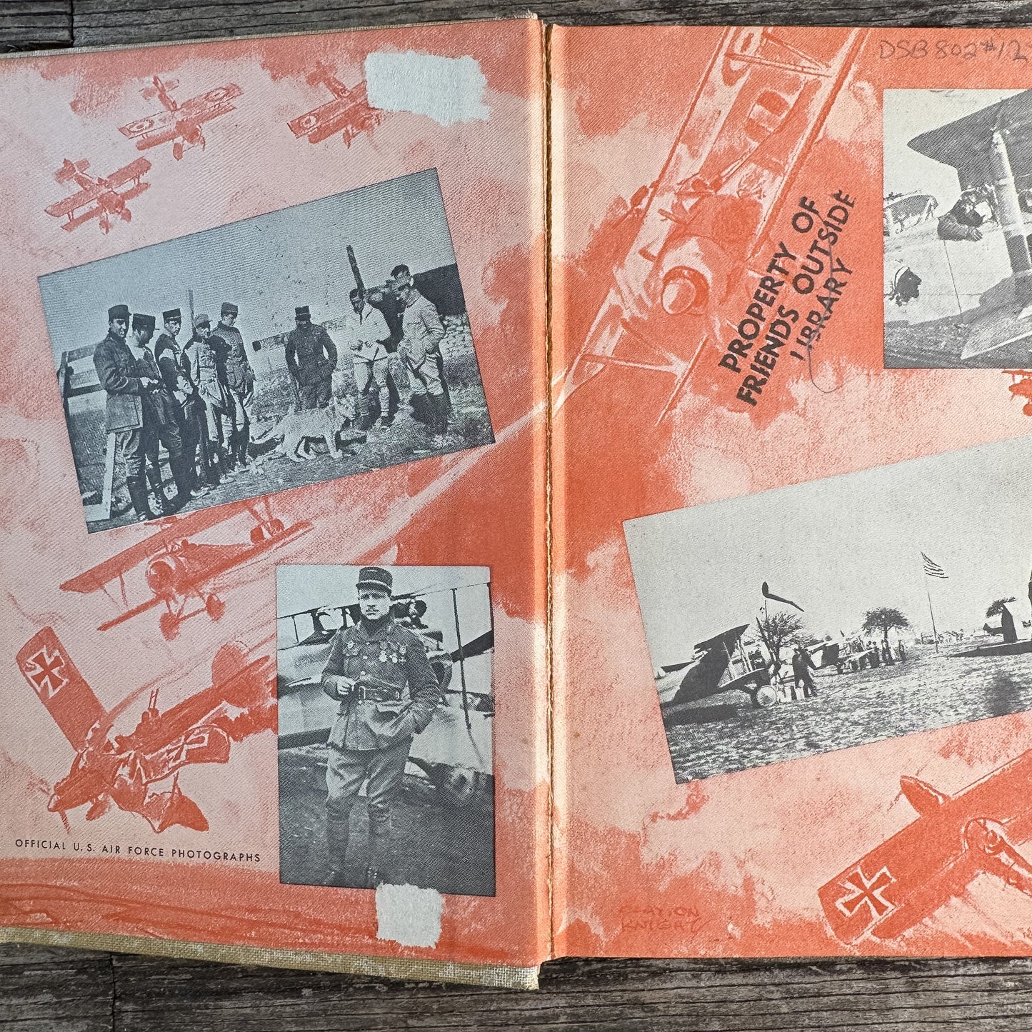 We Were There with the Lafayette Escadrille, Clayton Knight and K. S. Knight, 1961 - Pretty Old Books