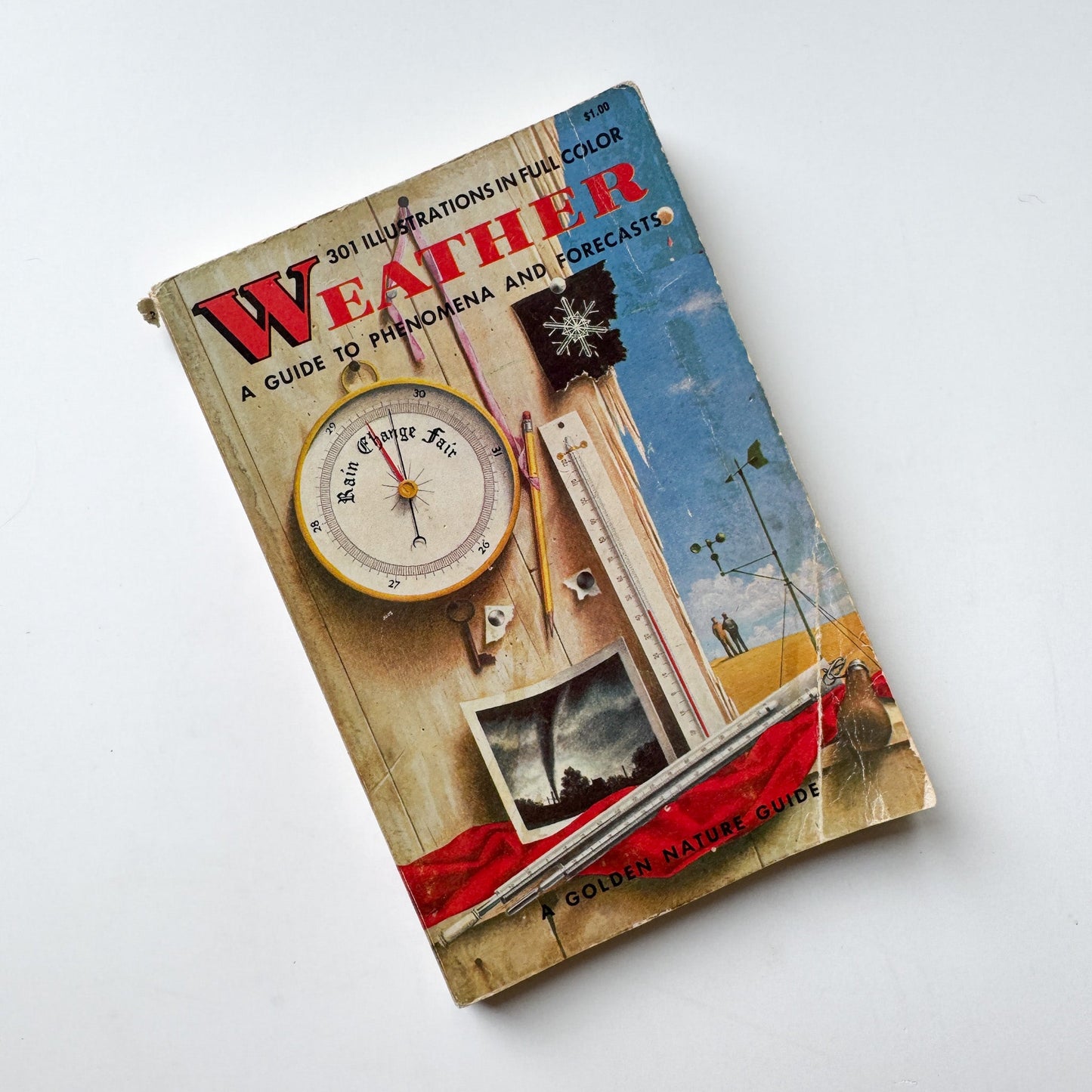 Weather: A Golden Guide to Phenomena and Forecasts 1957 Paperback - Pretty Old Books