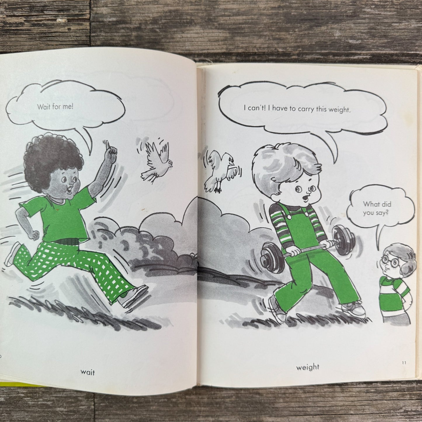 What Did You Say? A Book of Homophones, 1977 - Pretty Old Books