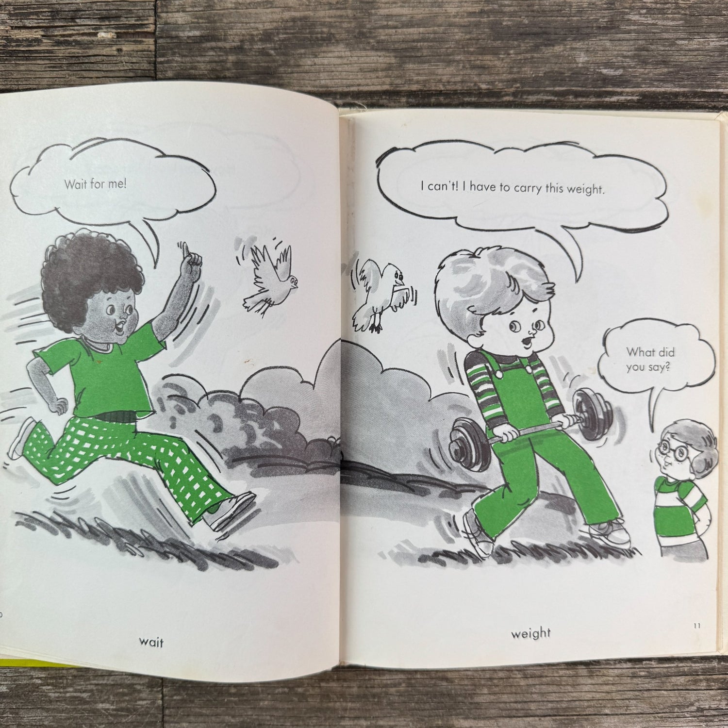 What Did You Say? A Book of Homophones, 1977 - Pretty Old Books