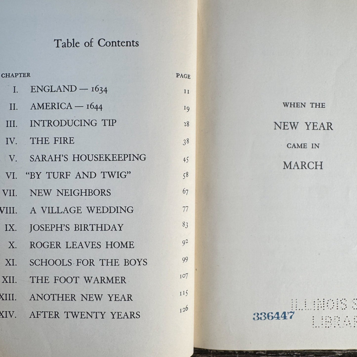 When the New Year Came in March, Dorothea Stillman, 1944 - Pretty Old Books