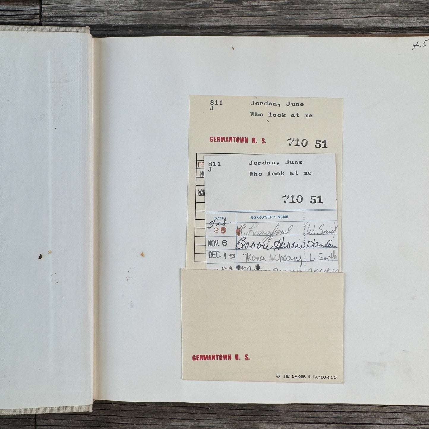 Who Look at Me – June Jordan – 1969 - Pretty Old Books