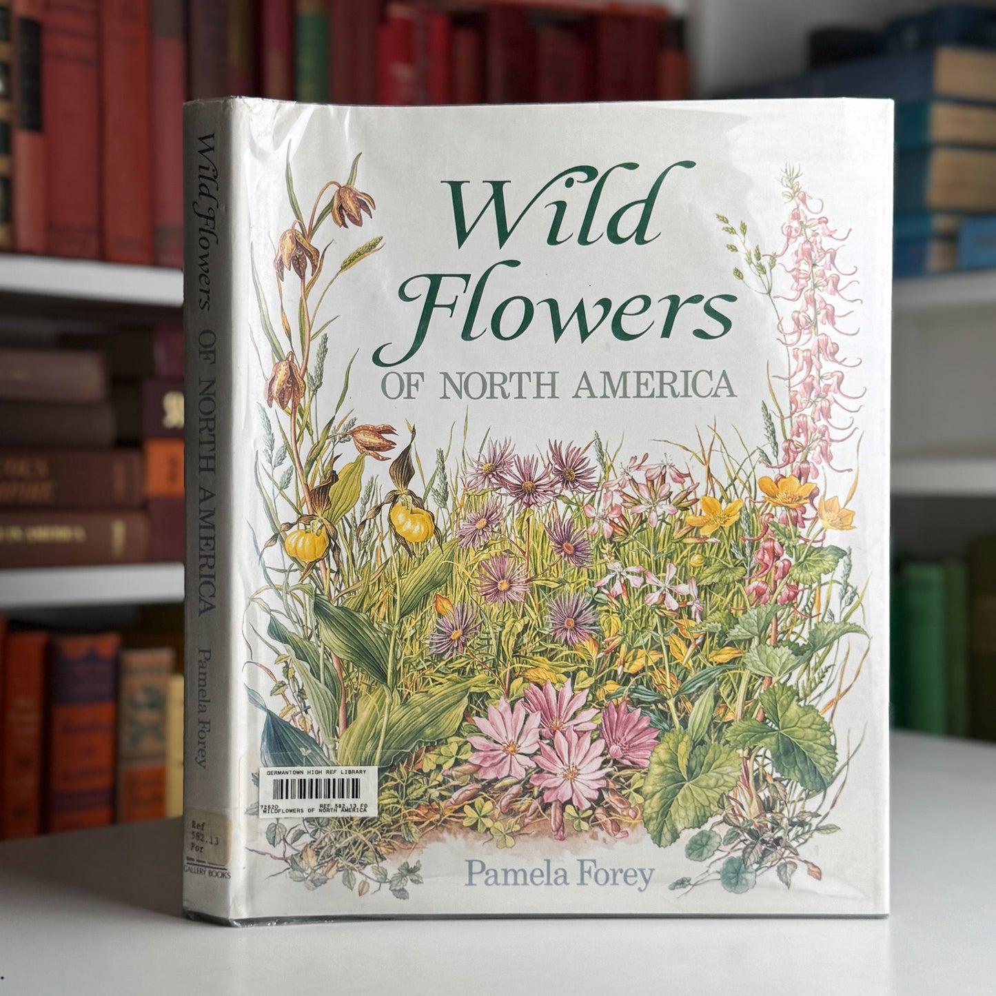 Wild Flowers of North America by Pamela Forey, 1991 Hardcover - Pretty Old Books