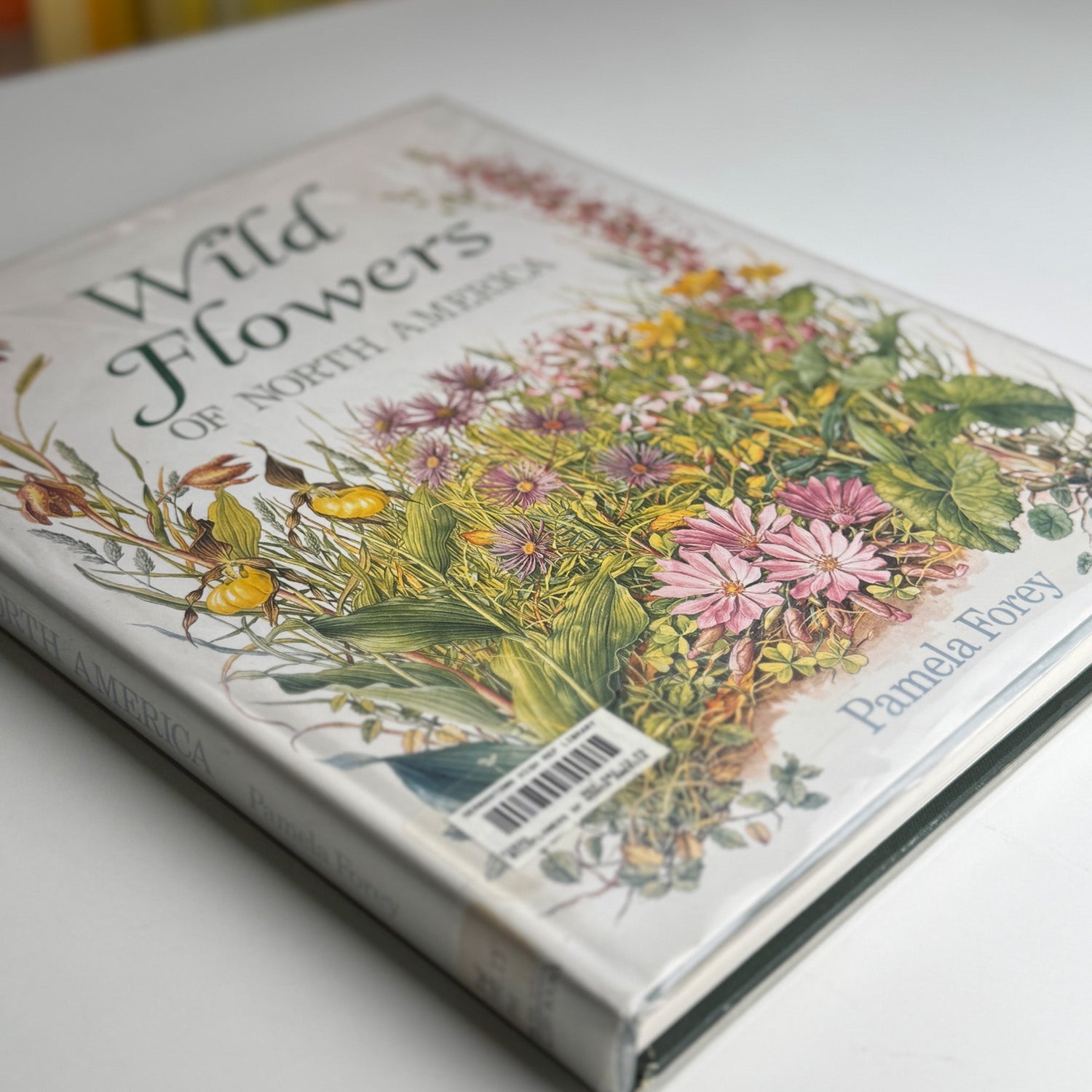 Wild Flowers of North America by Pamela Forey, 1991 Hardcover - Pretty Old Books
