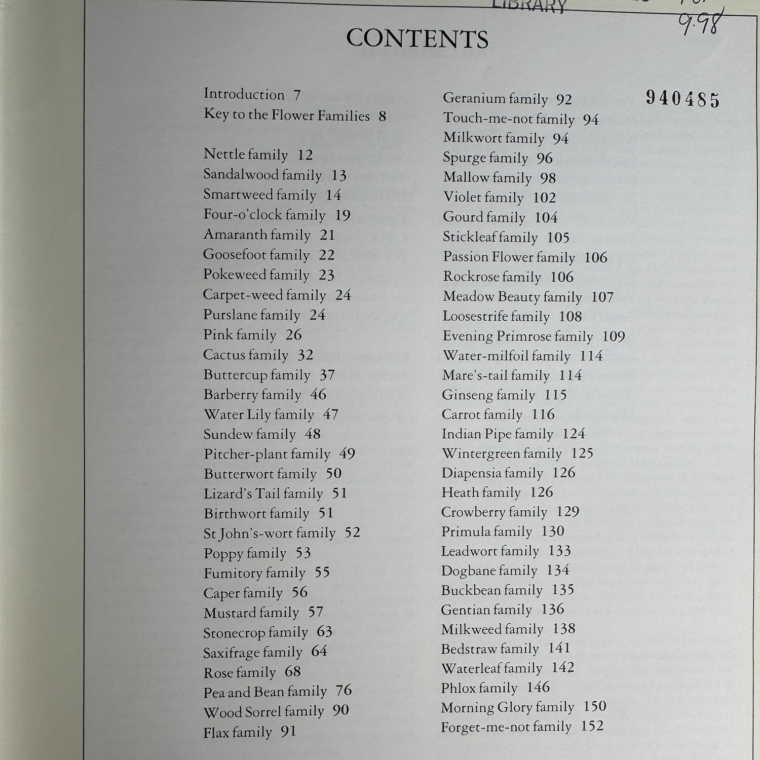 Wild Flowers of North America by Pamela Forey, 1991 Hardcover - Pretty Old Books
