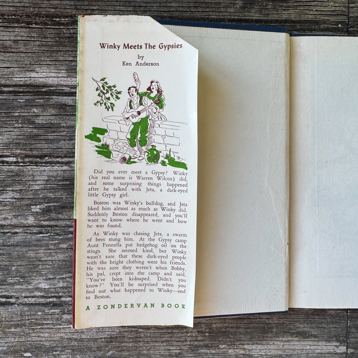 Winky Meets the Gypsies by Ken Anderson, 1947 - Pretty Old Books