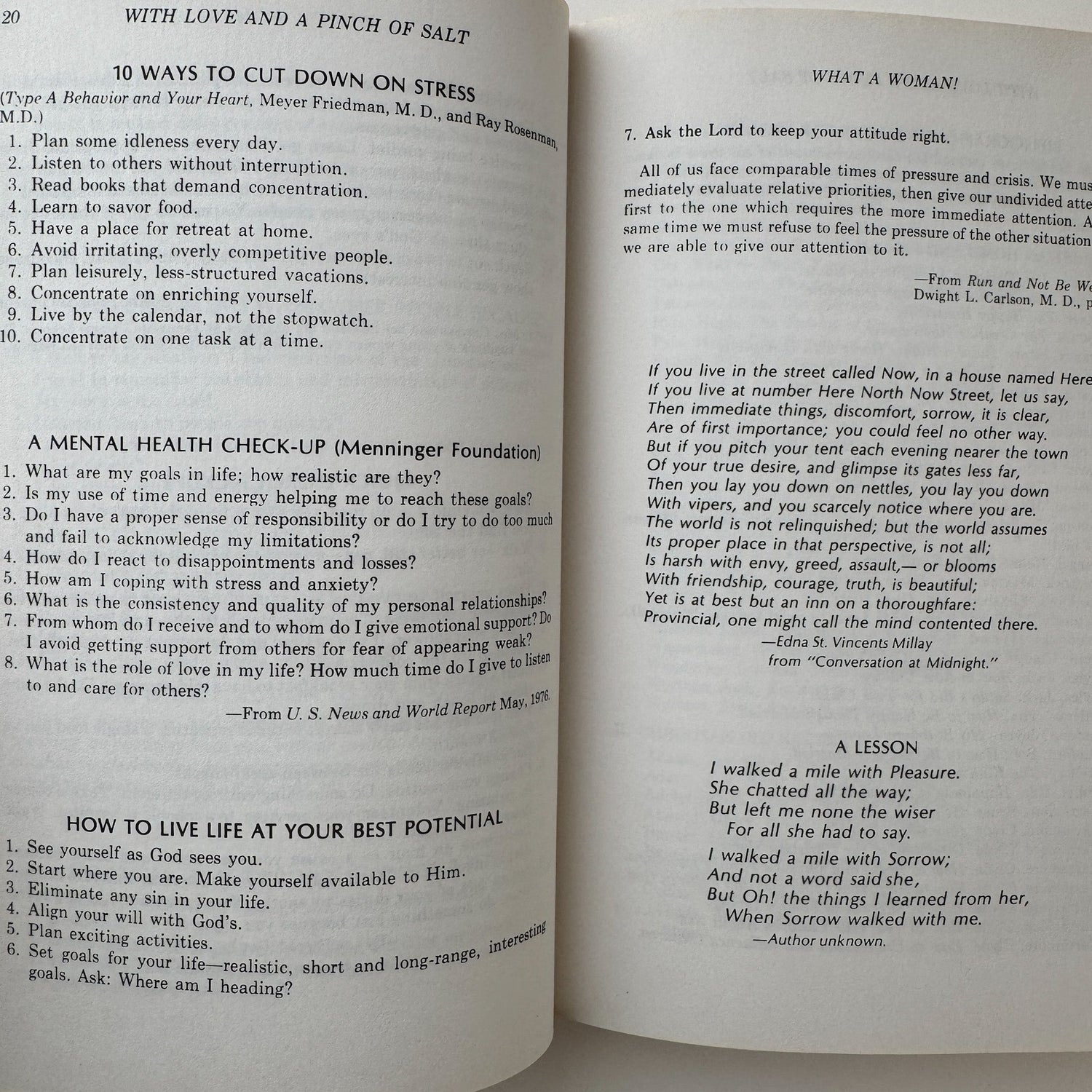 With Love...and a Pinch of Salt, Homemaker Guide, 1977 - Pretty Old Books