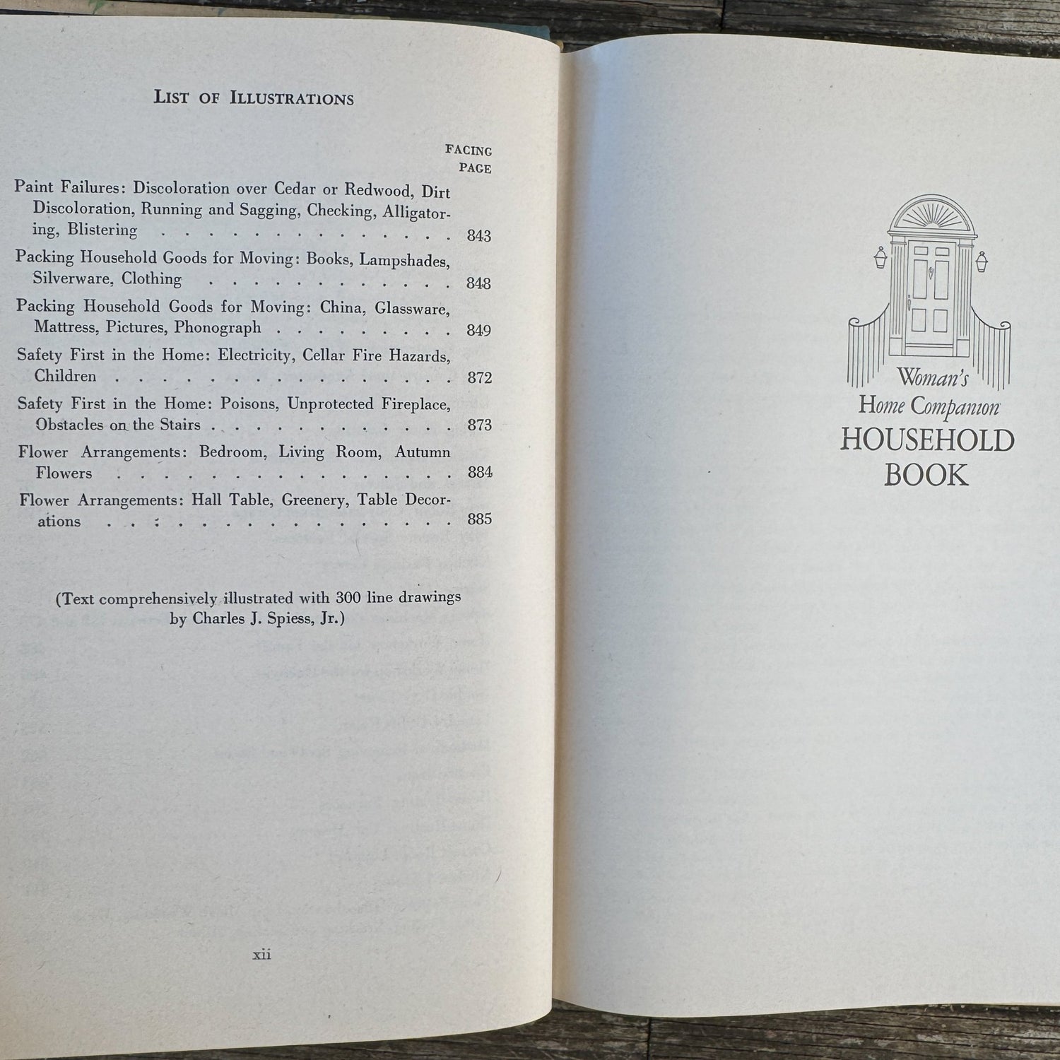 Woman's Home Companion Household Book, Henry Humphrey, 1948 - Pretty Old Books