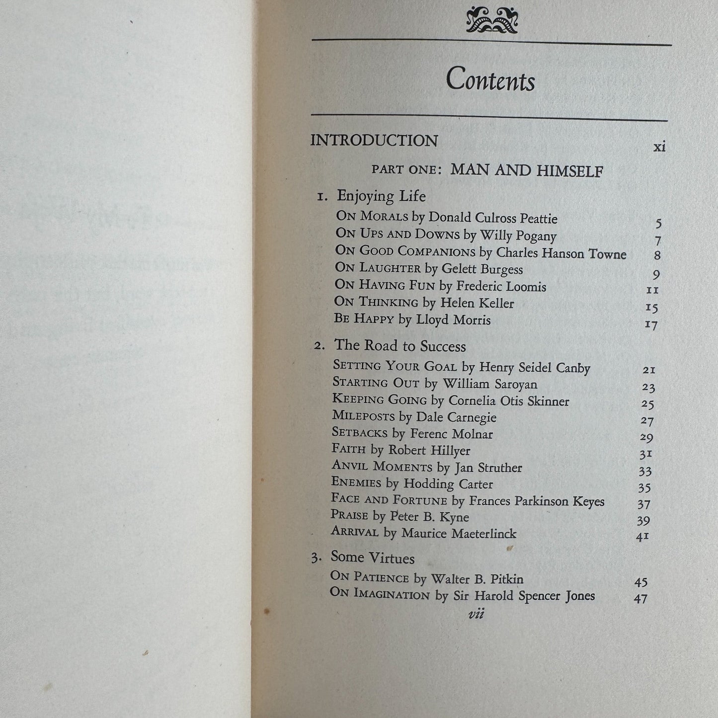 Words to Live By, 1949 Self Help Inspirational Hardcover - Pretty Old Books