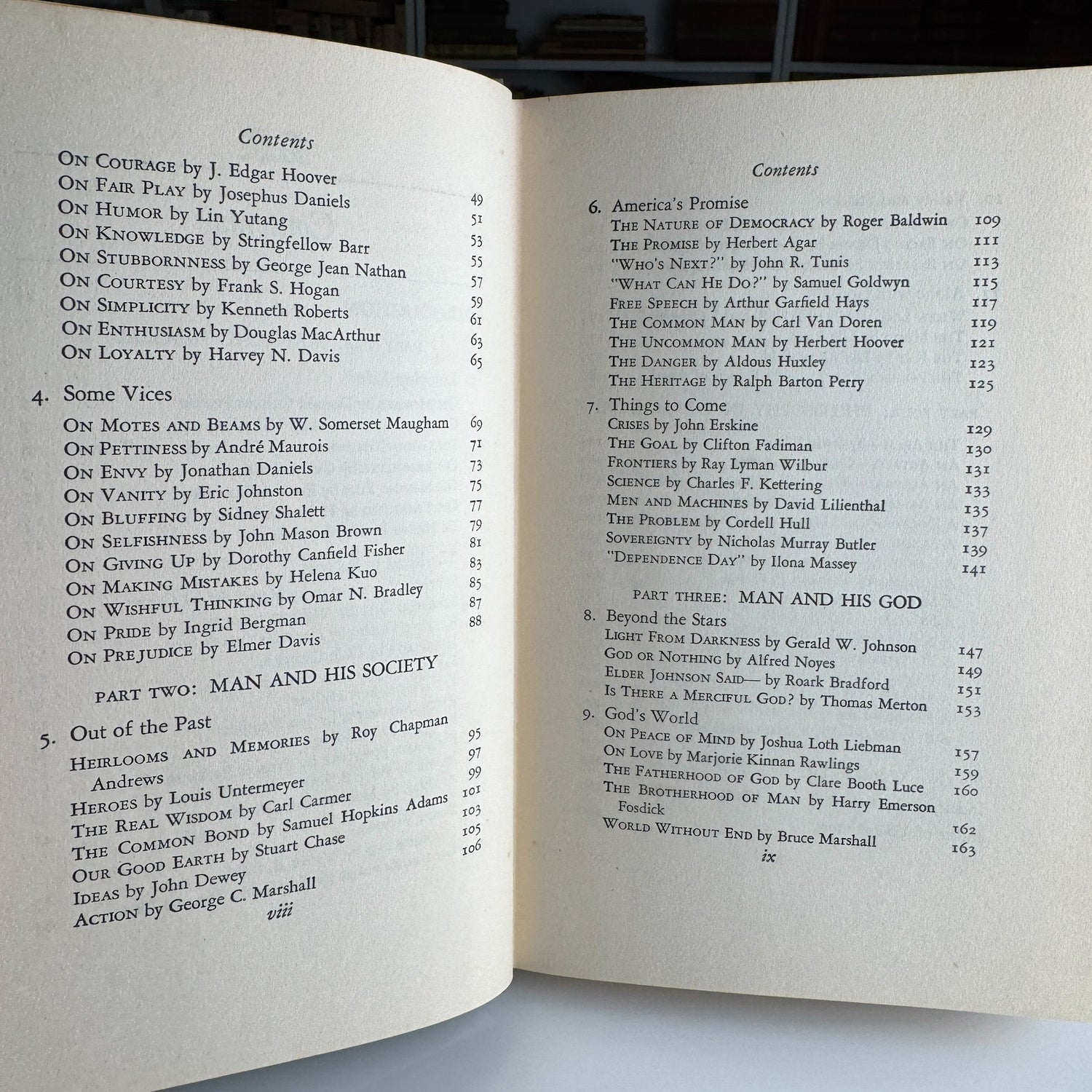 Words to Live By, 1949 Self Help Inspirational Hardcover - Pretty Old Books