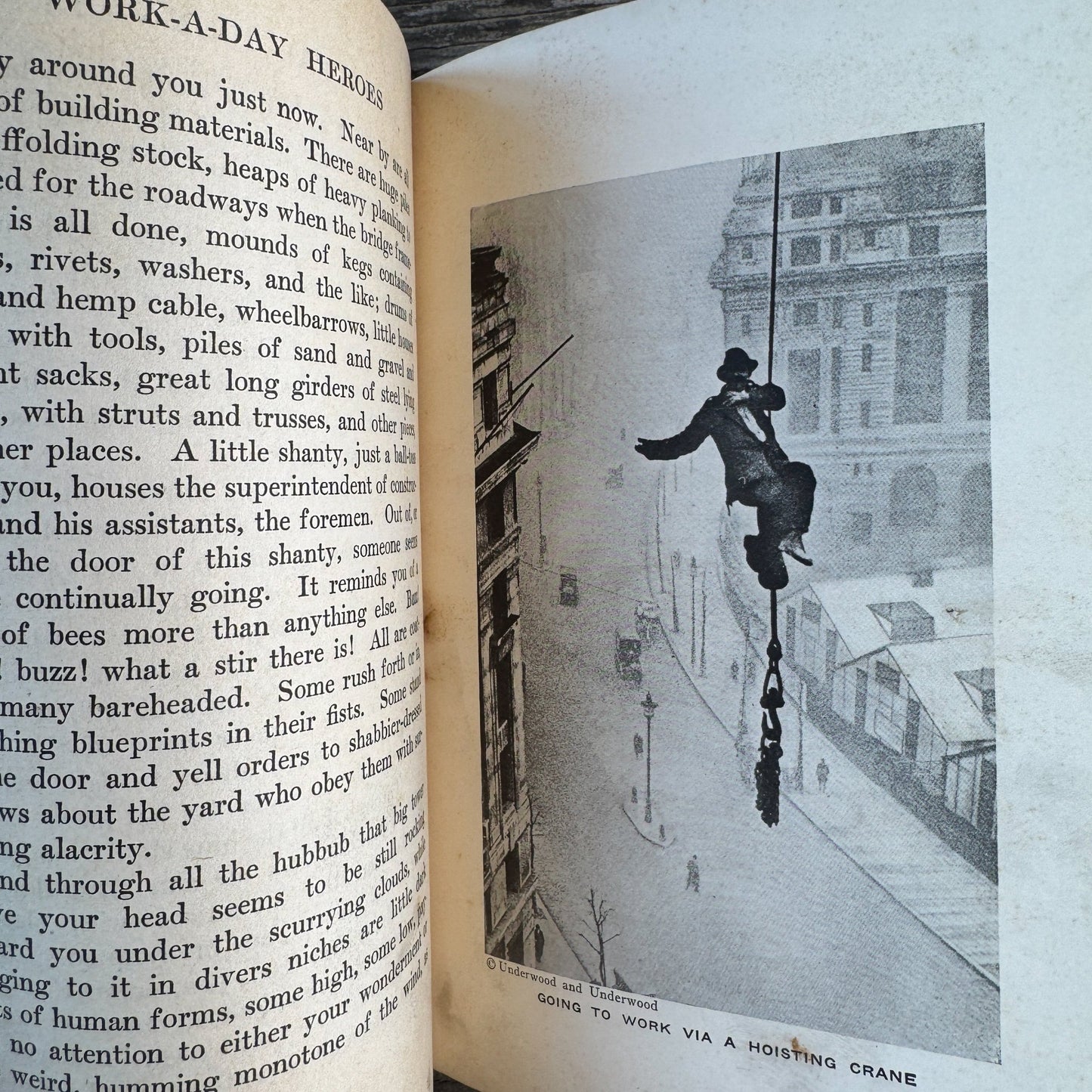 Work-A-Day Heroes, 1931 School Book of Working Class Jobs - Pretty Old Books