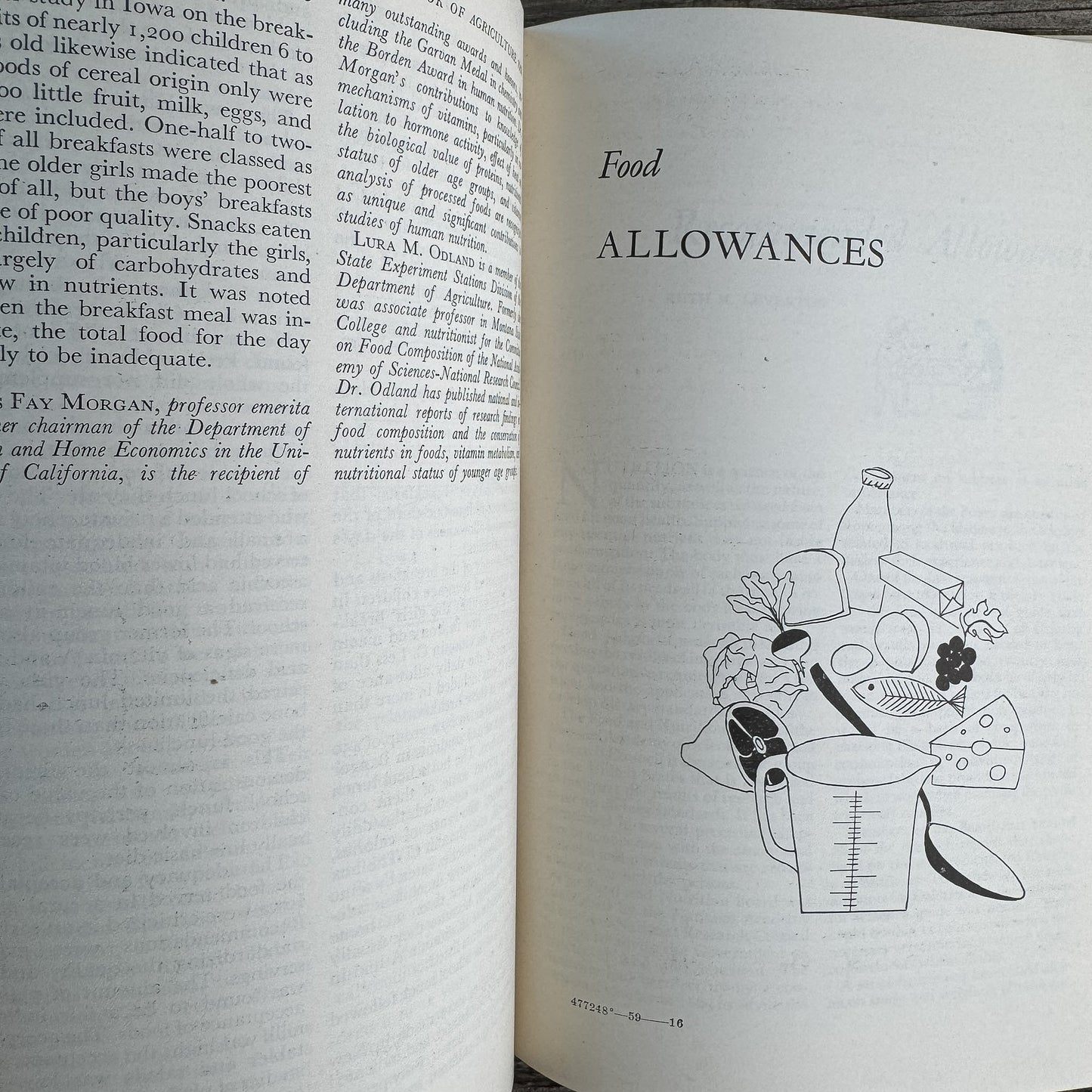 Yearbook of Agriculture 1959: Food, USDA, 1959 - Pretty Old Books