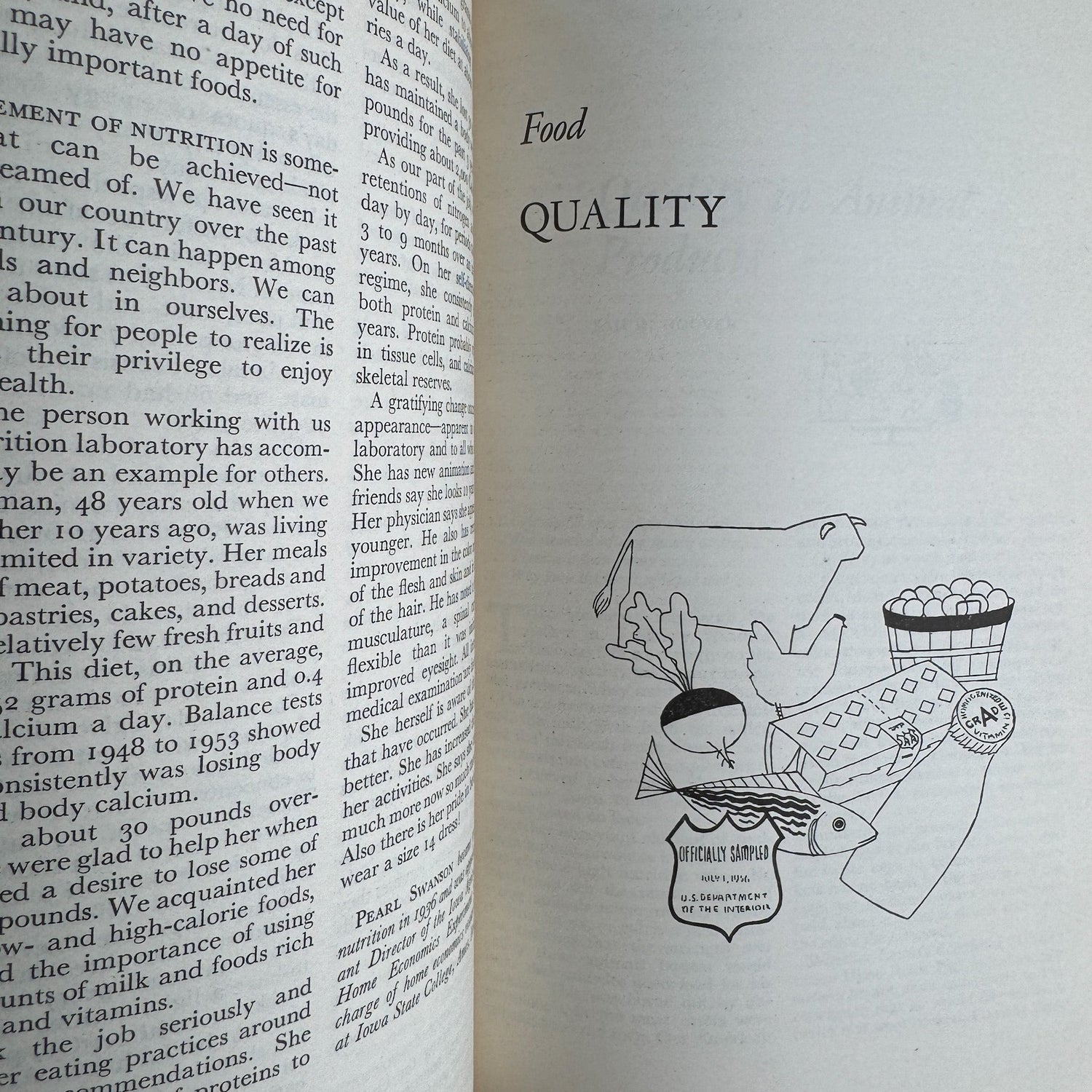 Yearbook of Agriculture 1959: Food, USDA, 1959 - Pretty Old Books