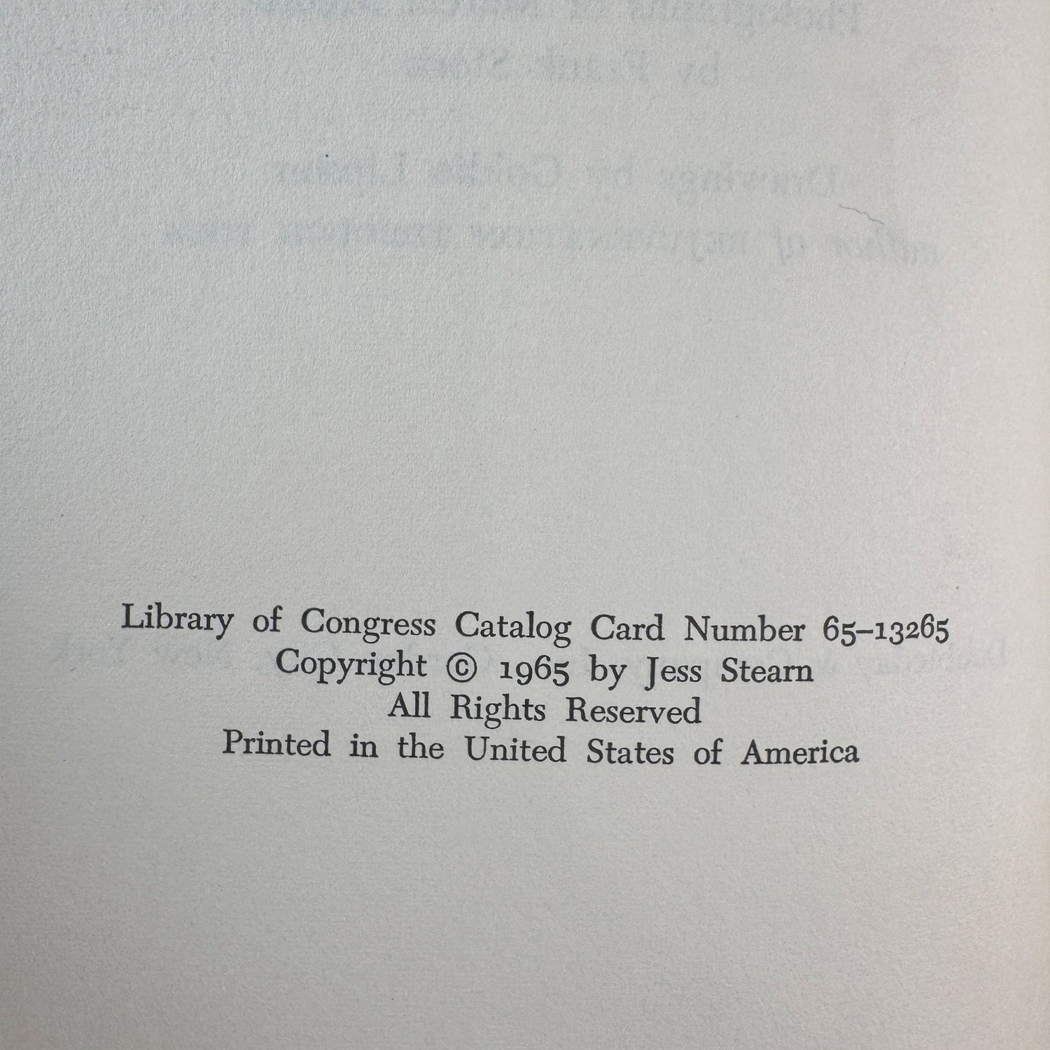 Yoga, Youth and Reincarnation, 1965 Hardcover - Pretty Old Books